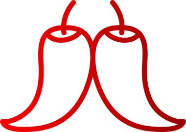 Biber Çizgisi Gradyan Simgesi