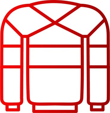 Süveter Çizgisi Gradyan Simgesi