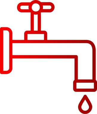 Musluk Satırı Gradyan Simgesi