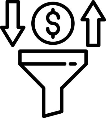 Filtre Satırı Gradyan Simgesi