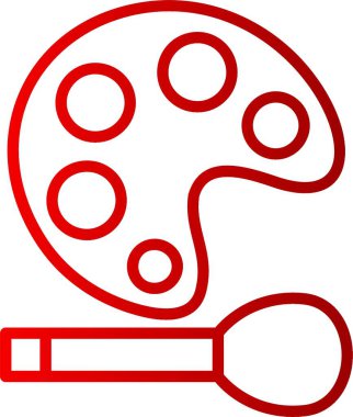 Paletler Satır Gradyan Simgesi