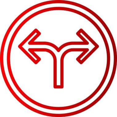 Alternatif Ok Satırı Gradyan Simgesi