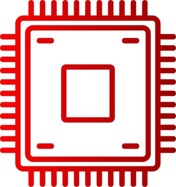 Çip Satırı Gradyan Simgesi