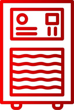 Isıtıcı Satırı Gradyan simgesi