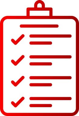 Pano Satırı Gradyan Simgesi