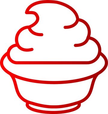 Yoğurt Hattı Gradyan Simgesi