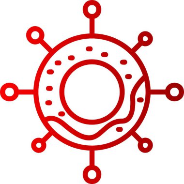 Küf Satırı Gradyan Simgesi