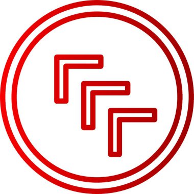 Çapraz Oklar Çizgisi Gradyan Simgesi