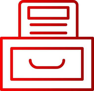 Kayıt Satırı Gradyan Simgesi