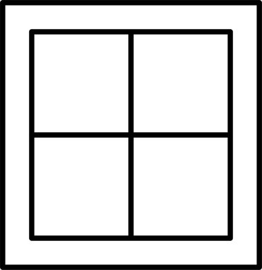 Pencere Satırı Simgesi Tasarımı