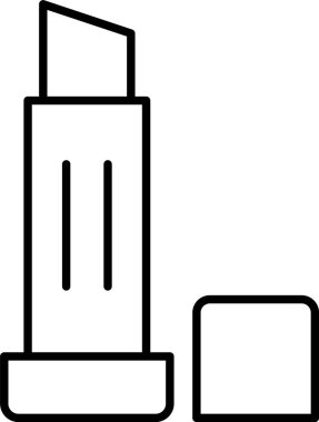 Dudak kremi Satırı Simgesi Tasarımı