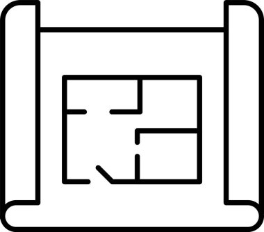 Mavi Yazdırma Satırı Simgesi Tasarımı