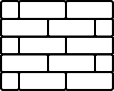 Brickwall Satır Simgesi Tasarımı