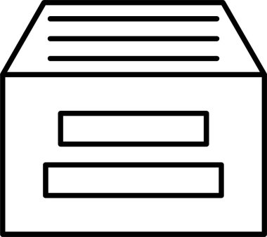 Arşiv Satırı Simgesi Tasarımı