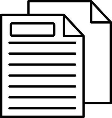 Dosya Satırı Simgesi Tasarımı