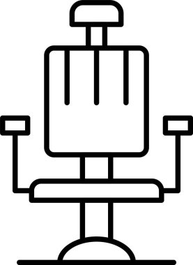 Berber Sandalyesi Simge Tasarımı