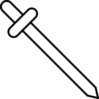 Kılıç Satırı Simgesi Tasarımı