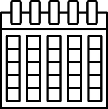 Zamanlama Satırı Simgesi Tasarımı