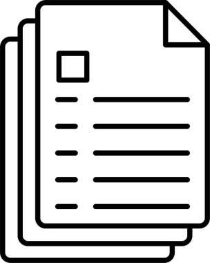 Dosya Satırı Simgesi Tasarımı