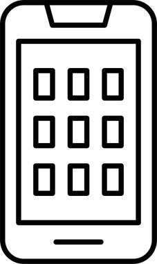 Mobil Satır Simgesi Tasarımı