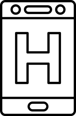 Hastane Hat Simgesi Tasarımı