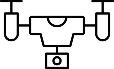 Drone Satır Simgesi Tasarımı