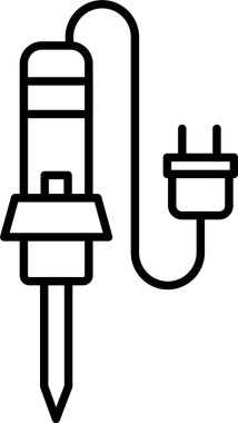 Kaynak Malzemeleri Satır Simgesi Tasarımı