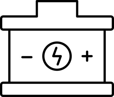 Pil hattı simge tasarımı