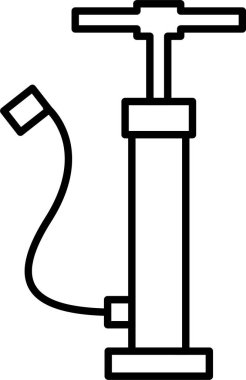 Hand Air Pompa Hattı Simge Tasarımı