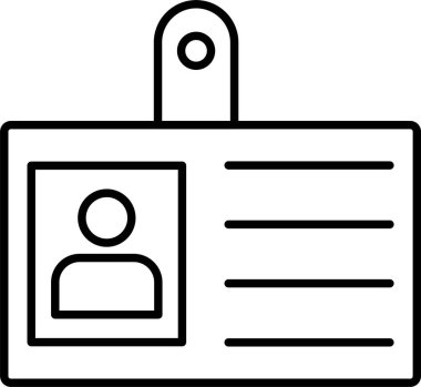 Kimlik Kartı Simgesi Tasarımı