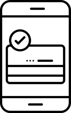 Ödeme Ağı Satır Simgesi Tasarımı