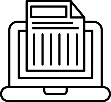 Dosya Satırı Simgesi Tasarımı