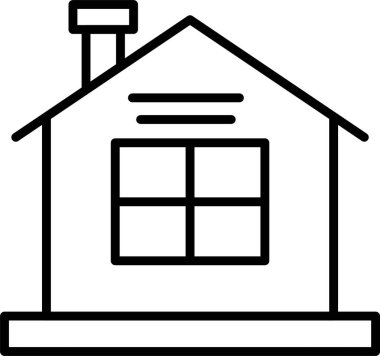 Ev Satırı Simgesi Tasarımı