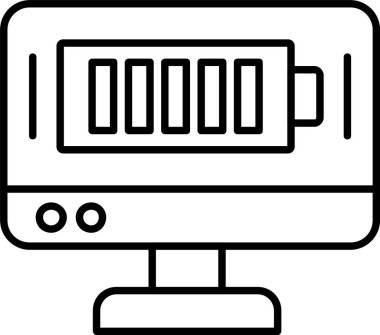 Pil hattı simge tasarımı