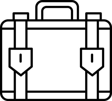 Çanta Satırı Simge Tasarımı