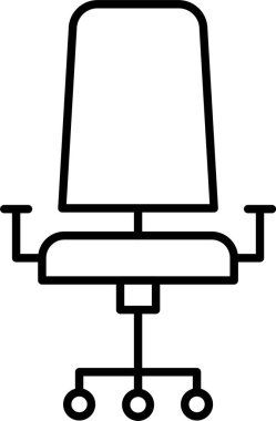 Sandalye Satırı Simge Tasarımı