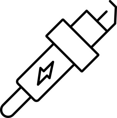 Buji Hattı Simgesi Tasarımı