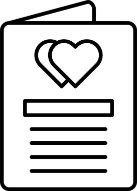 Düğün Davetiyesi Simge Tasarımı