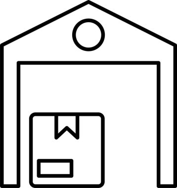 Depo Satırı Simgesi Tasarımı