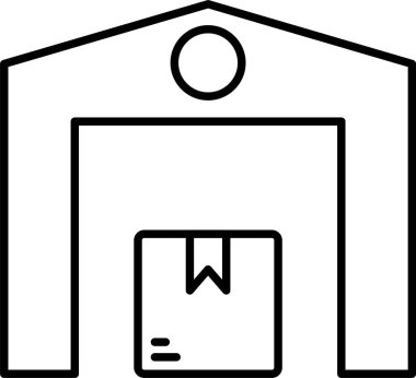 Depo Satırı Simgesi Tasarımı