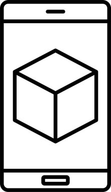 3d Satır Simgesi Tasarımı