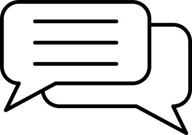 Sohbet Satırı Simgesi Tasarımı