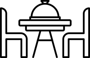 Yemek Masası Simgesi Tasarımı