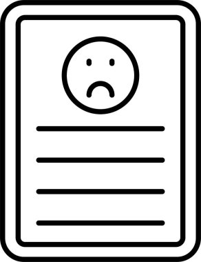 Şikayet Satırı Simgesi Tasarımı