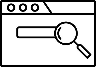 Web Satır simgesi tasarımı