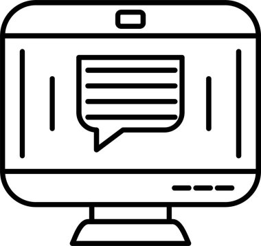 İletişim satırı Simge Tasarımı