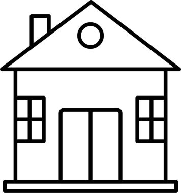 Ev Satırı Simgesi Tasarımı