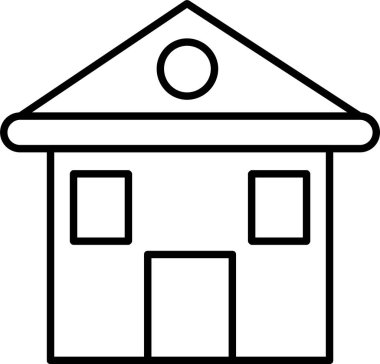 Evden simgesi tasarım