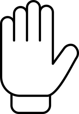 Eldiven Satırı Simgesi Tasarımı