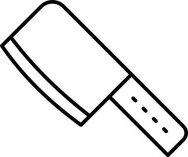 Cleaver Satır Simgesi tasarımı